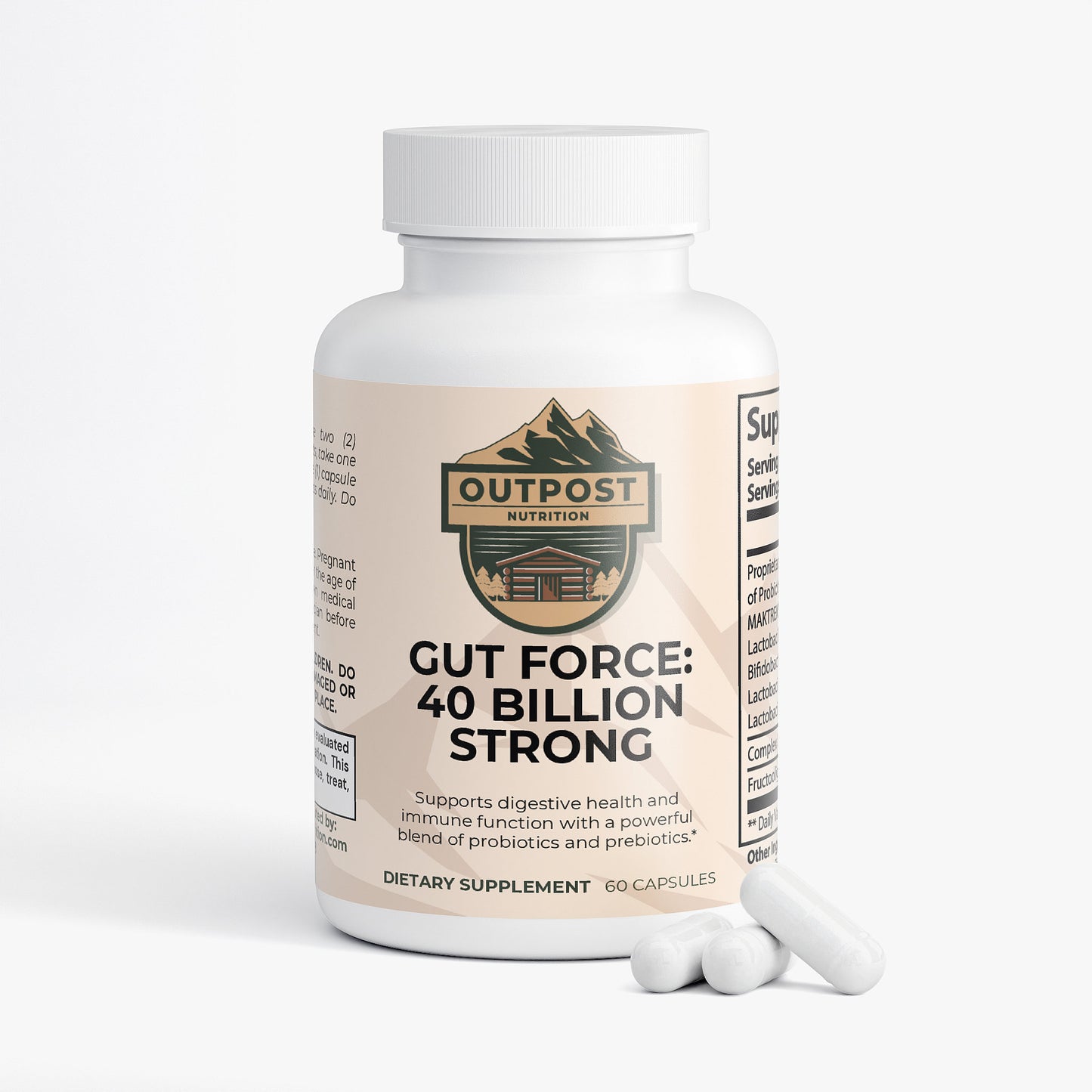 Gut Force: 40 Billion Strong