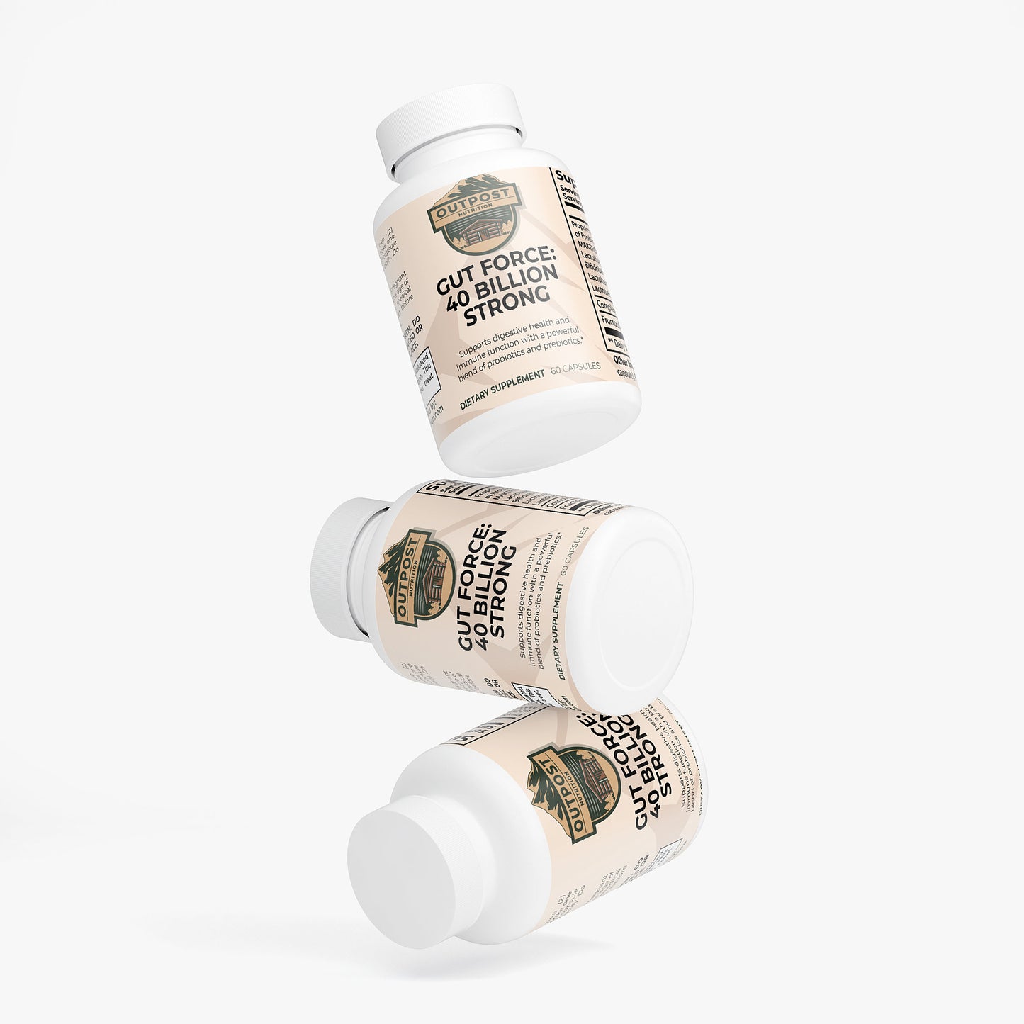 Gut Force: 40 Billion Strong